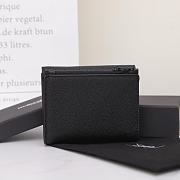 YSL Uptown black crocodile leather wallet - 3