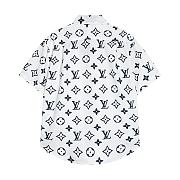 Louis vuitton logo shirt ( black/ white) - 4