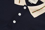 Gucci blue cotton polo  - 2