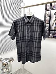 Burberry Short Sleeve Black Shirt - 1