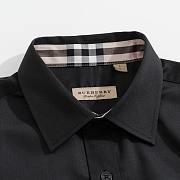 Burberry Long Black Sleeve Shirt - 2