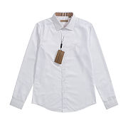 Burberry Long White Sleeve Shirt - 1