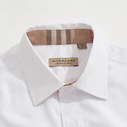 Burberry Long White Sleeve Shirt - 2