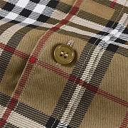 Burberry classic fit patchwork check cotton shirt  - 3