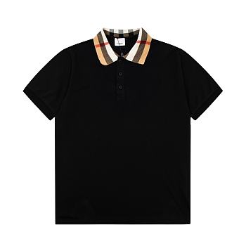 Burberry black polo