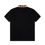 Burberry black polo - 4