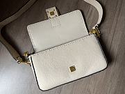 Fendi Baguette white topstitching bag - 6