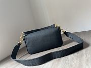 Fendi Baguette black topstitching bag - 4