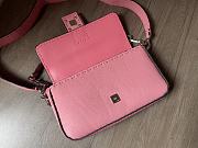 Fendi Baguette pink topstitching bag - 6