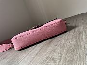 Fendi Baguette pink topstitching bag - 2