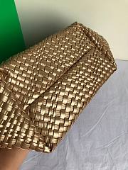 Bottega Veneta woven gold tote bag - 6