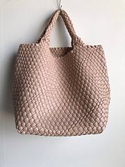 Bottega Veneta woven beige tote bag - 3