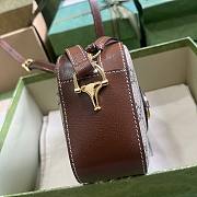 Gucci horsebit 1955 small brown shoulder bag - 5