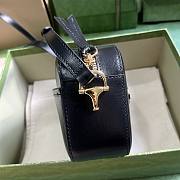 Gucci horsebit 1955 small black shoulder bag - 6