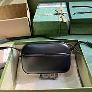 Gucci horsebit 1955 small black shoulder bag - 5