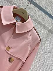 BURBERRY Pink Trench Coat - 4