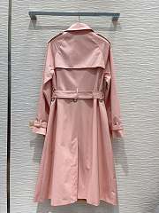 BURBERRY Pink Trench Coat - 3