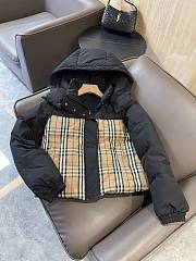 BURBERRY Reversible cropped down jacket - 1