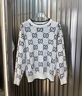 Gucci white sweater shirt 