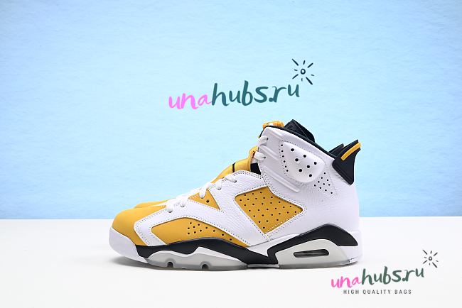 Air Jordan 6 Yellow Ochre Shoes - 1