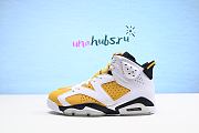 Air Jordan 6 Yellow Ochre Shoes - 1