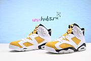 Air Jordan 6 Yellow Ochre Shoes - 4