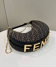 Fendi Fendigraphy Large Monogram Leather Pouch - 4