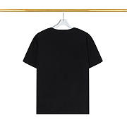 Balmain short-sleeved shirt ( black/ white) - 5