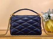 Louis Vuitton GO-14 MM blue bag M23682  - 5