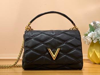 Louis Vuitton GO-14 MM black bag M23682