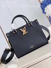 Louis Vuitton Lock & Go M22311 black bag - 5