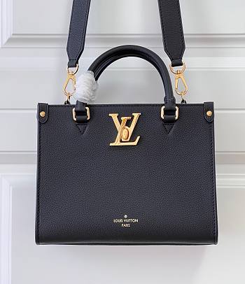 Louis Vuitton Lock & Go M22311 black bag