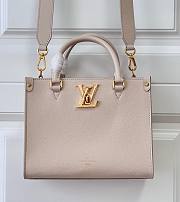 Louis Vuitton Lock & Go M22311 white bag - 1