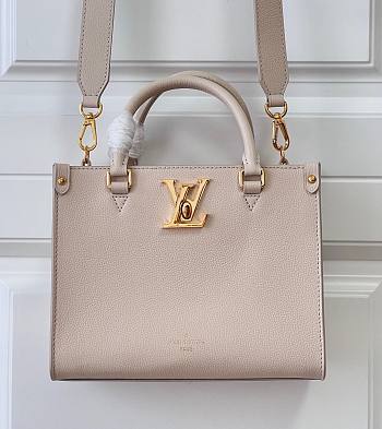 Louis Vuitton Lock & Go M22311 white bag