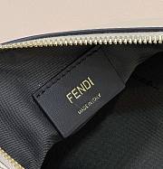 Fendi Fendigraphy Large Black Leather Pouch - 4