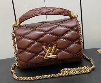 Louis Vuitton GO-14 MM brown bag M23682