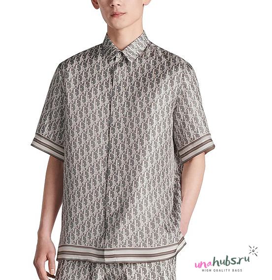 Dior Oblique Short-Sleeved Shirt - 1