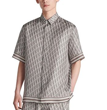 Dior Oblique Short-Sleeved Shirt