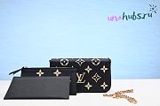 Louis Vuitton Felicie Pochette Bicolor black bag - 6