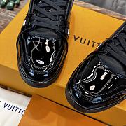 Louis Vuitton Trainer Black Shoes - 6