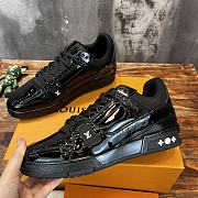 Louis Vuitton Trainer Black Shoes - 3