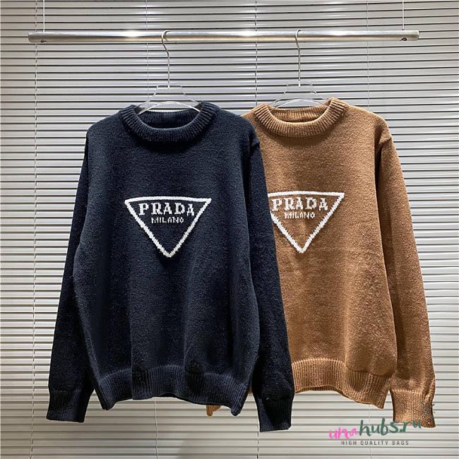 Prada sweater ( black/ brown) - 1