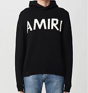 Amiri sweater  ( black/ white) - 6