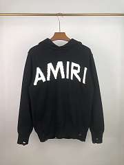 Amiri sweater  ( black/ white) - 4