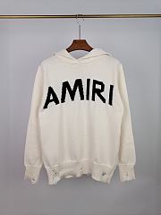 Amiri sweater  ( black/ white) - 3