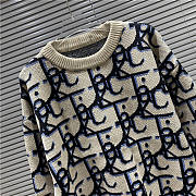 Dior sweater ( blue/ brown) - 4