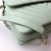 Chanel Trendy Cc Flap Mint Lambskin Bag - 5