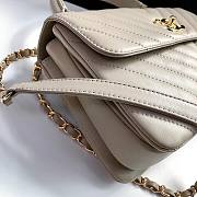 Chanel Trendy Cc Flap Beige Lambskin Bag - 4