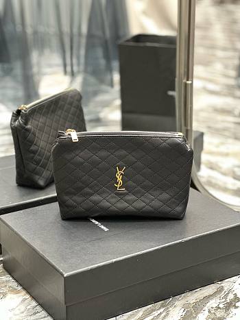 YSL Gaby quilted leather cross-body black bag