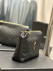 YSL Gaby quilted leather cross-body black bag - 5